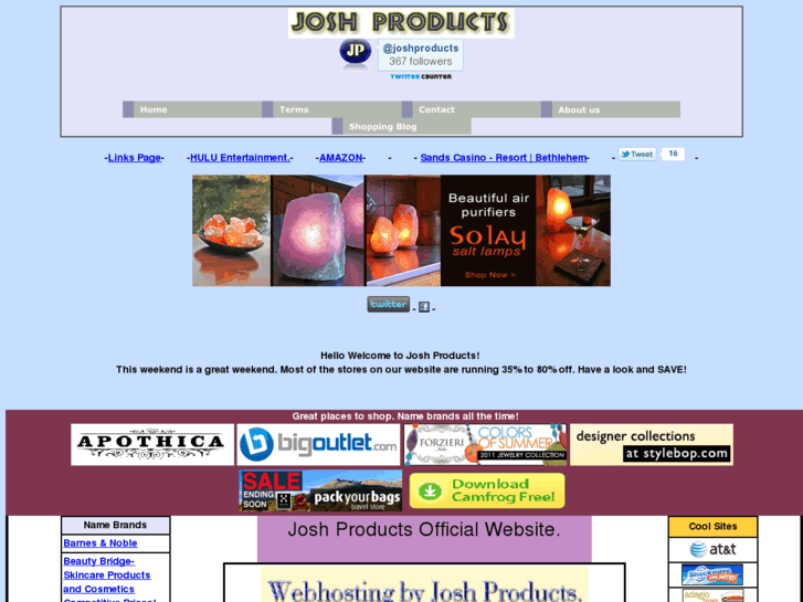 www.joshproducts.com