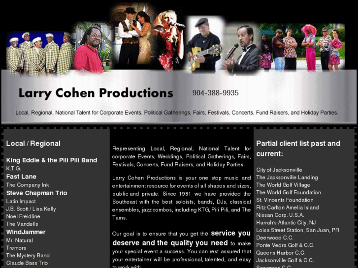 www.larrycohenproductions.com