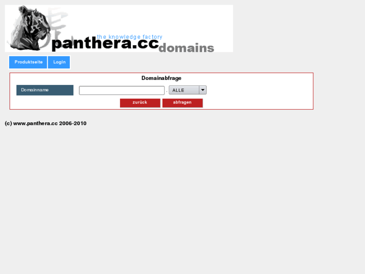www.panthera-domain.net