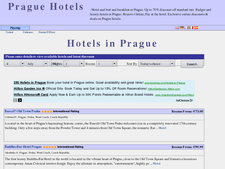 www.praguehotels.me.uk