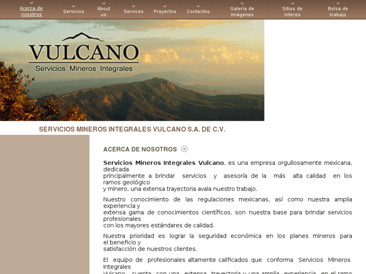 www.serviciosvulcano.com