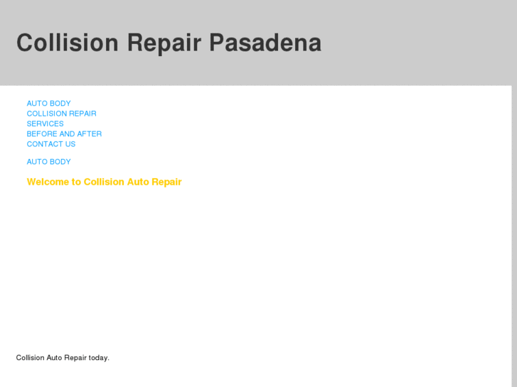 www.collisionautorepairpasadena.com