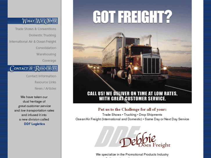 www.debbiedoesfreight.com