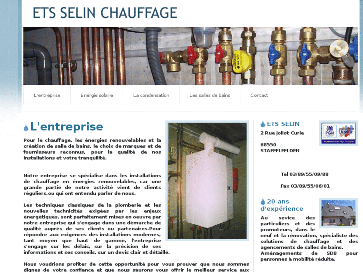 www.ets-selin-chauffage.com