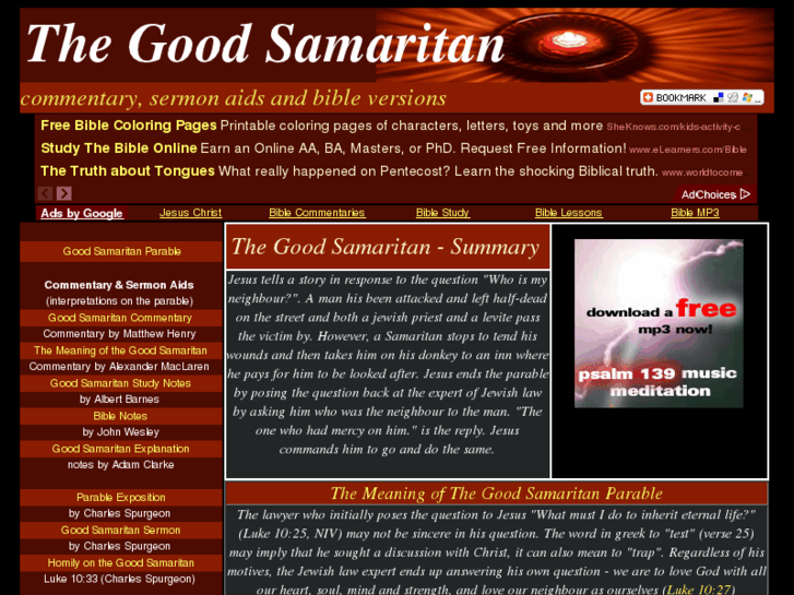 www.good-samaritan-parable.com