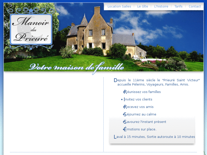 www.manoirduprieure.com