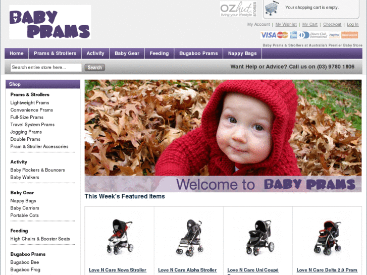 www.mybabyprams.com.au