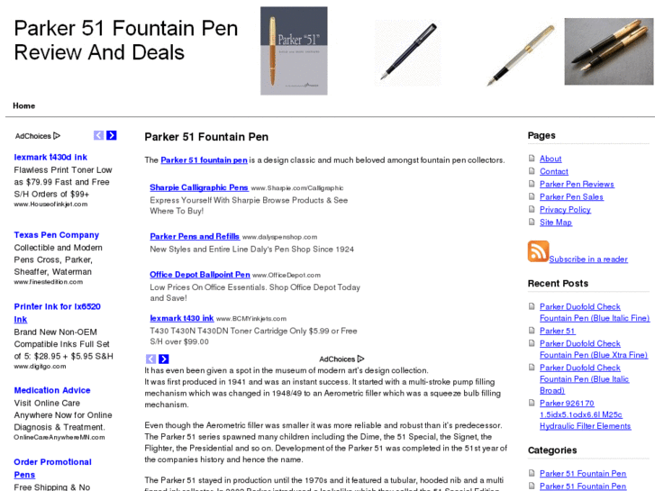 www.parker51fountainpen.com