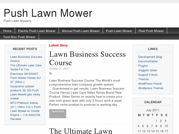 www.pushlawnmowersite.com