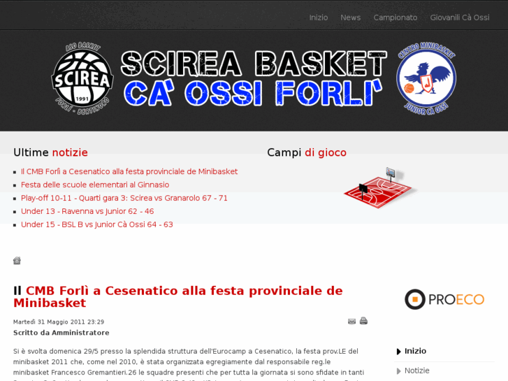 www.scireabasket.it