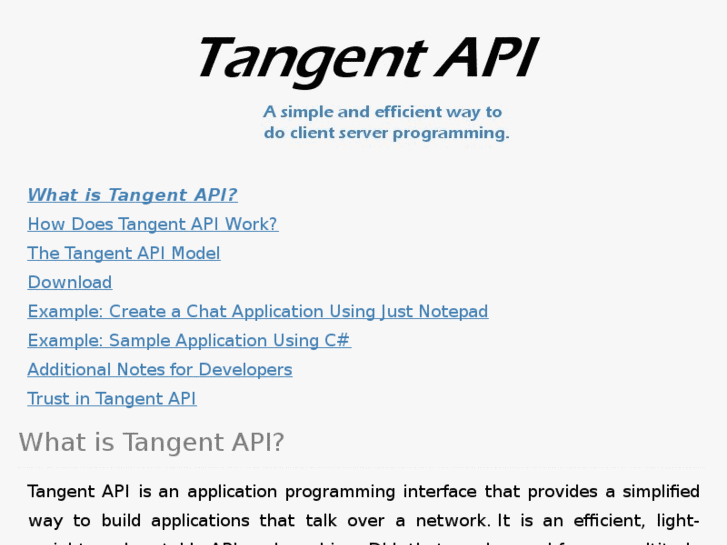 www.tangentapi.com