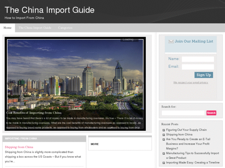 www.thechinaimportguide.com