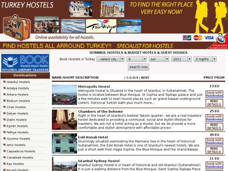 www.turkeyhostels.com