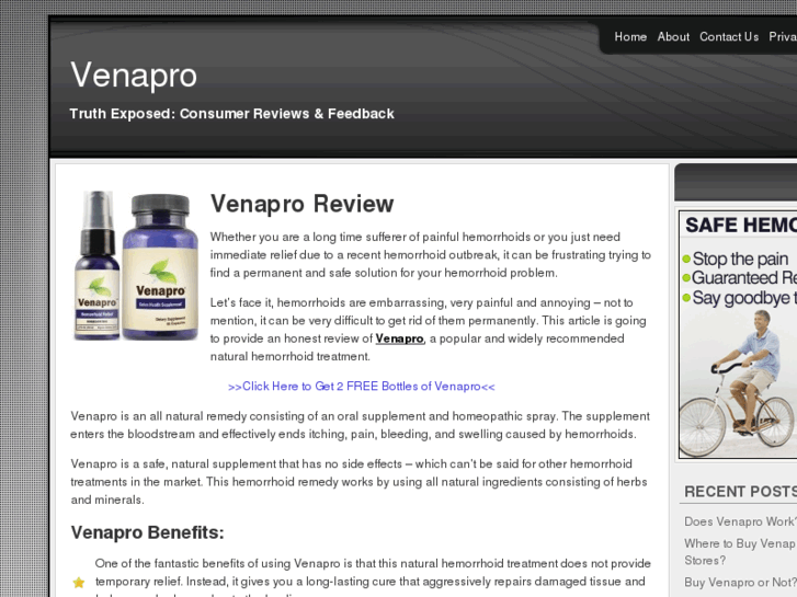 www.venaproremedy.com