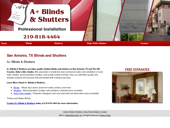 www.aplusblindsshutters.com