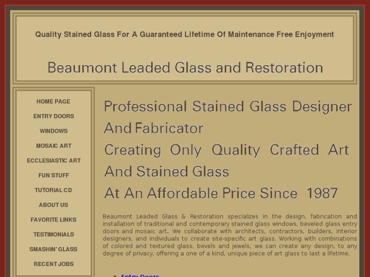 www.beaumontleadedglass.com