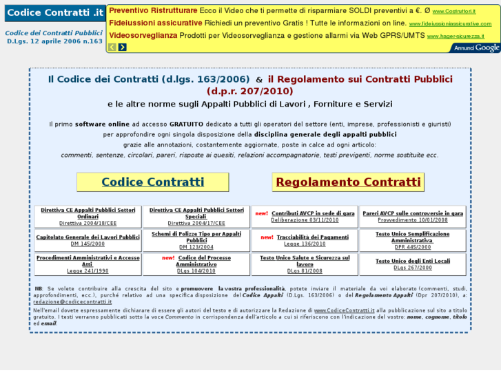 www.codicecontratti.it