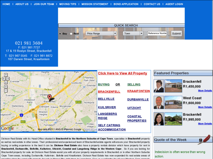 www.dicksonrealestate.co.za