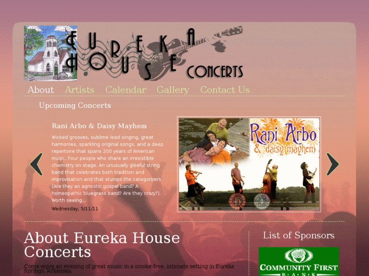 www.eurekahouseconcerts.com