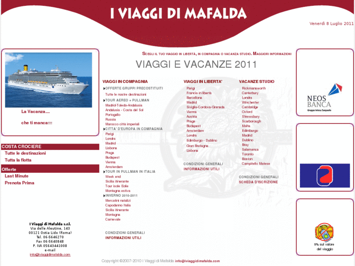 www.iviaggidimafalda.com