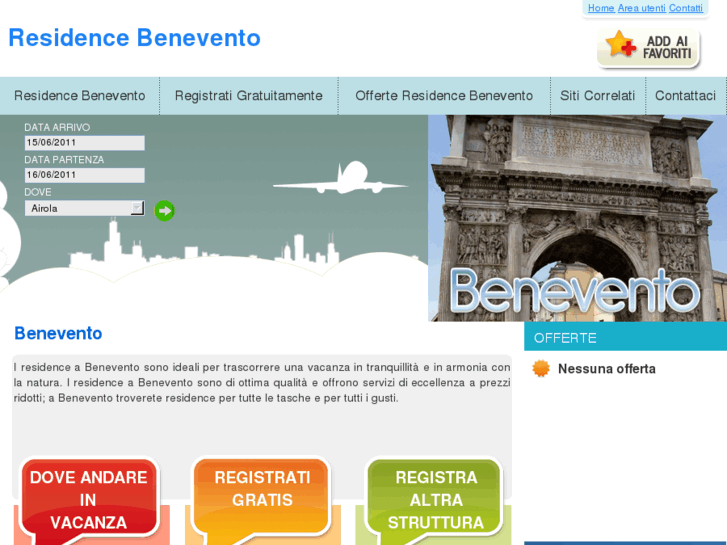 www.residencebenevento.it