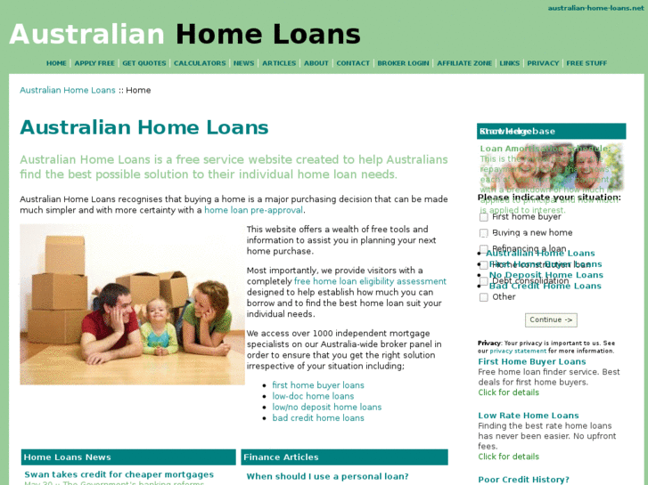 www.australian-home-loans.net