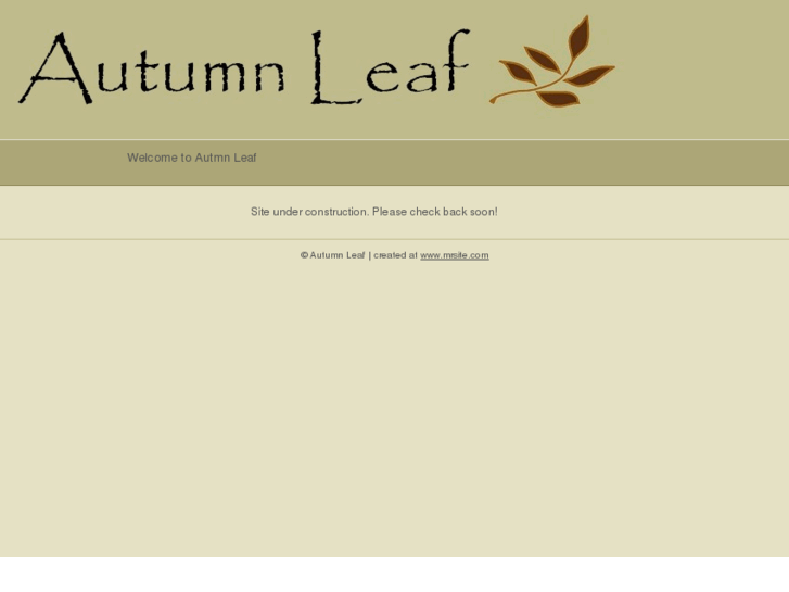 www.autumn-leaf.biz