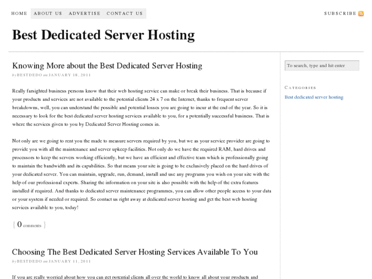 www.bestdedicatedserverhosting.com