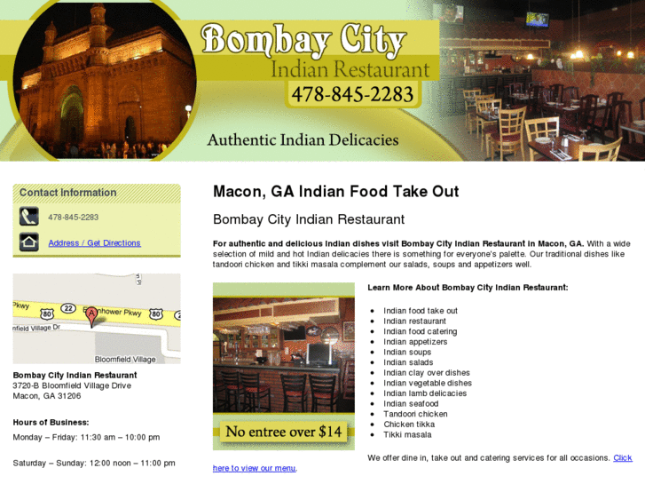 www.bombaycityindianrestaurantmacon.com