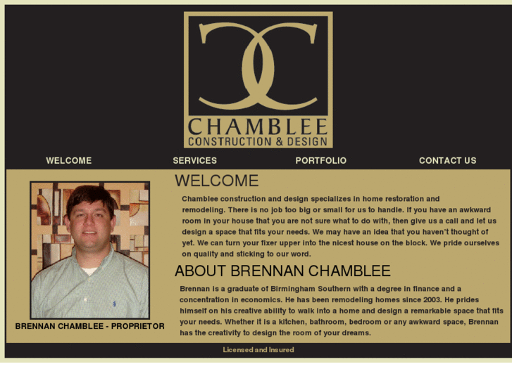 www.chambleeconstructionanddesign.com