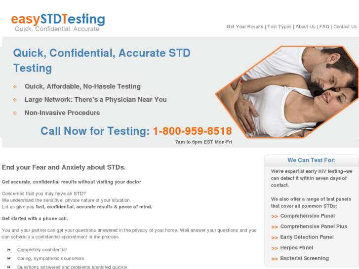 www.easystdtesting.com