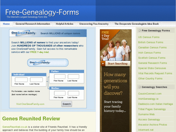 www.free-genealogy-forms.com