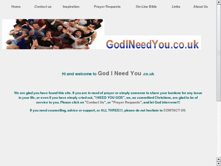 www.godineedyou.co.uk