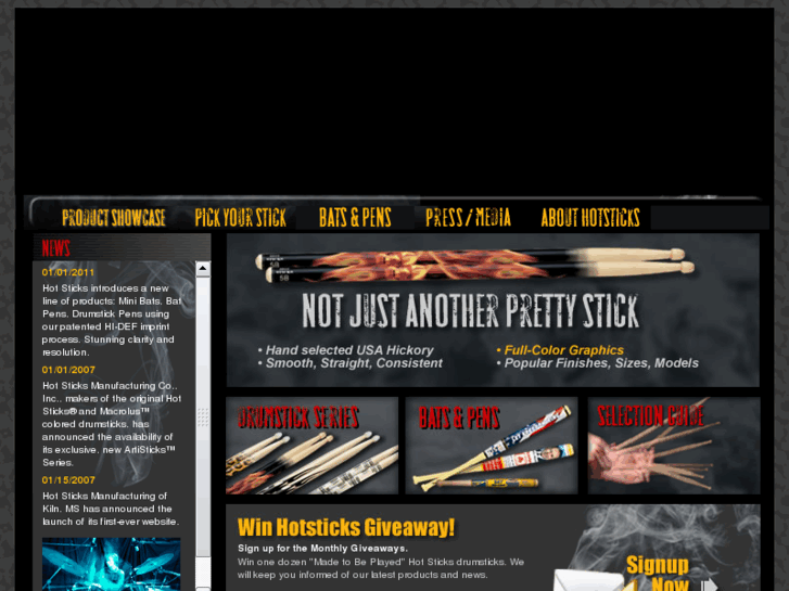 www.hotsticksdrumsticks.com