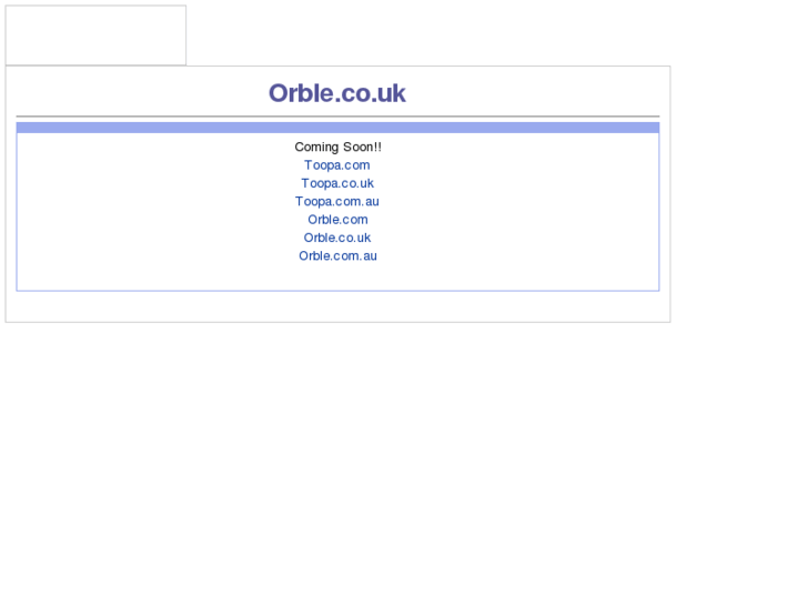 www.orble.co.uk