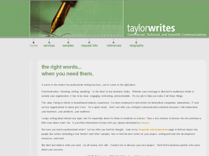 www.taylorwrites.com