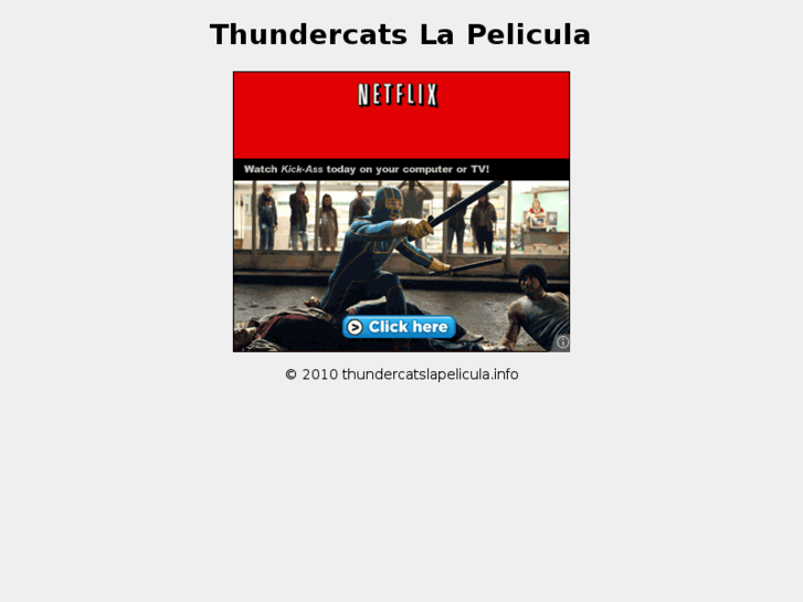 www.thundercatslapelicula.info