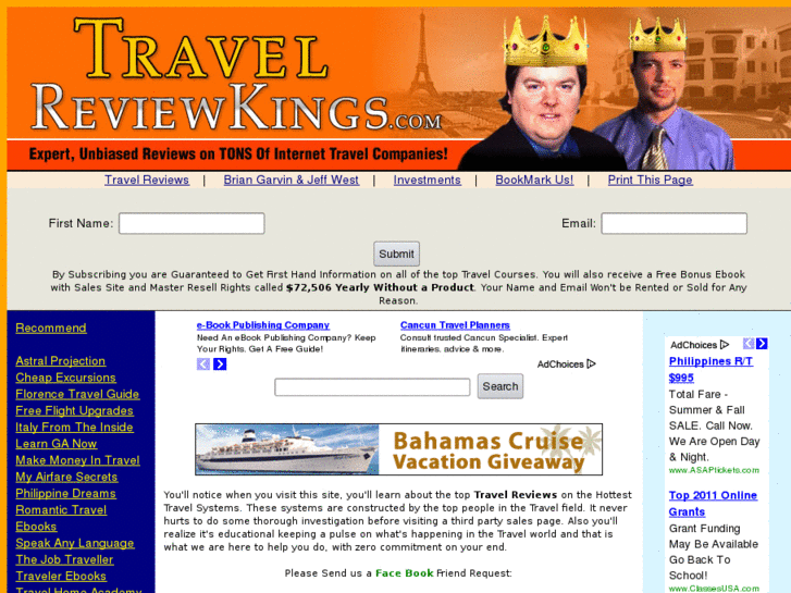 www.travelreviewkings.com