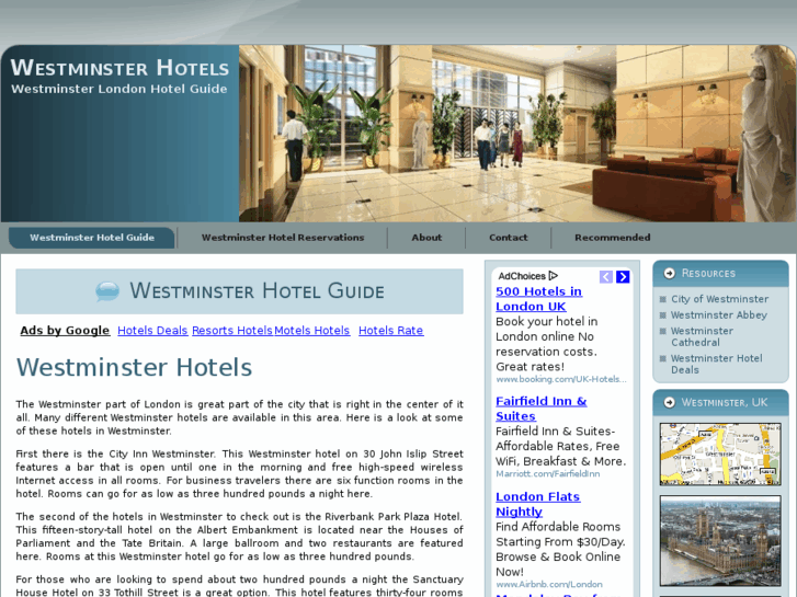 www.westminsterhotels.net