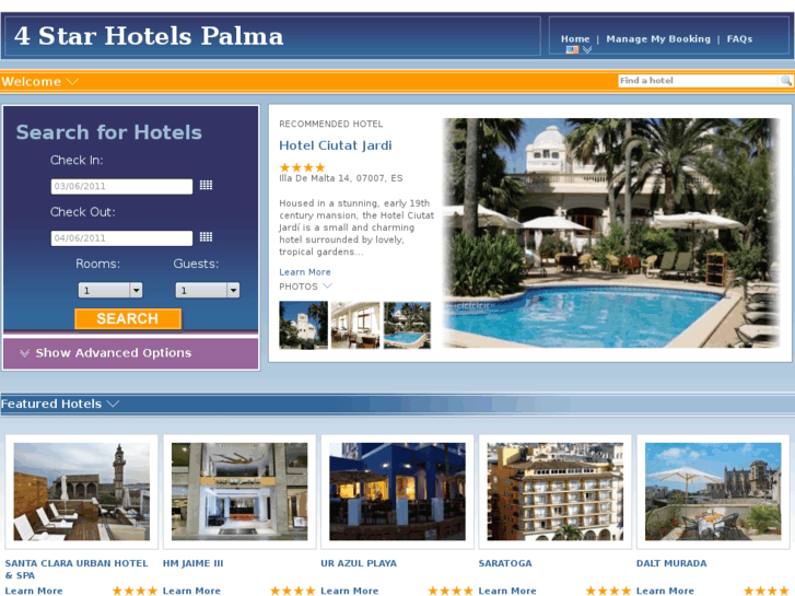 www.4starhotelspalma.com