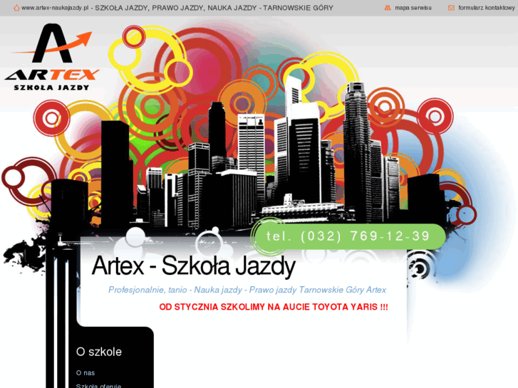 www.artex-naukajazdy.pl