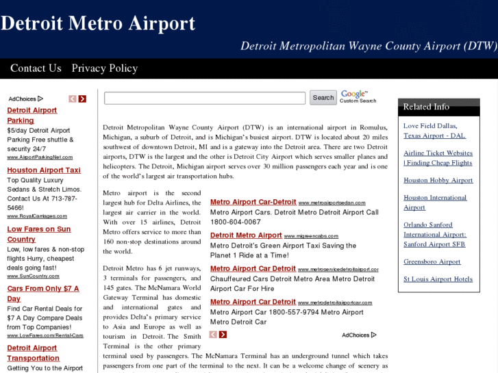 www.detroitmetroairport.net