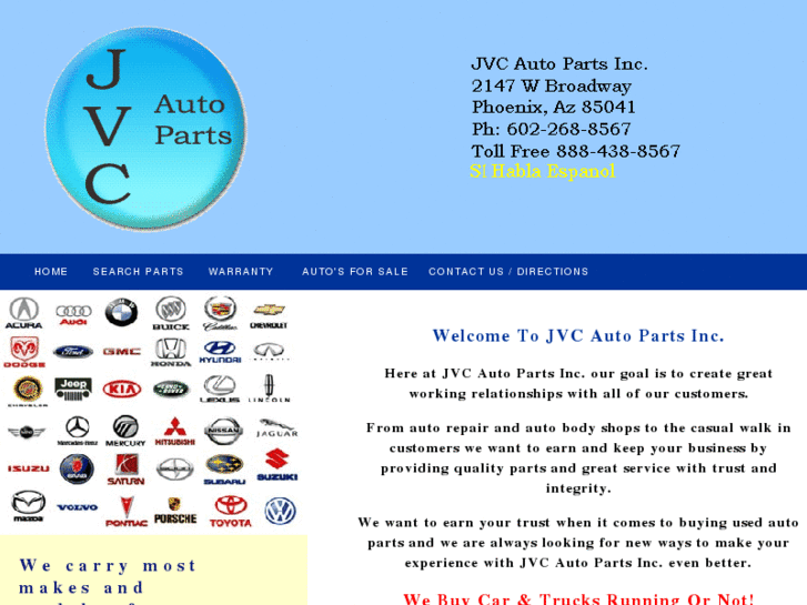 www.jvcautoparts.com