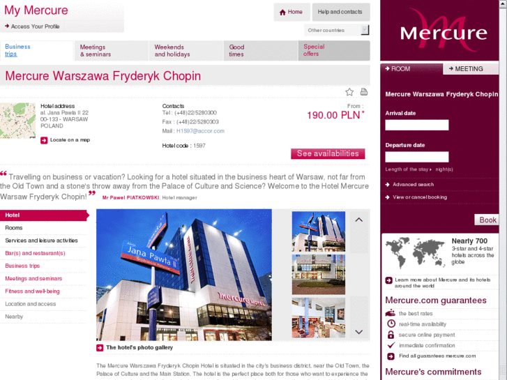 www.mercure-warszawa-fryderyk-chopin.com