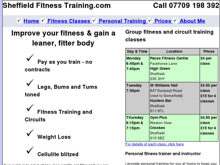 www.sheffieldfitnesstraining.com