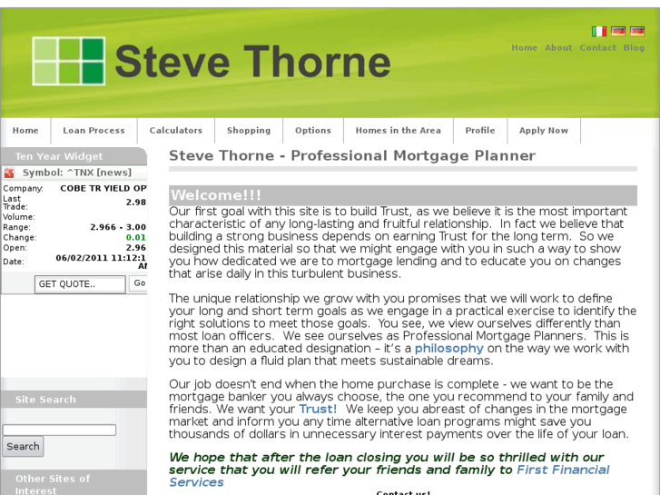 www.stevethorneonline.com