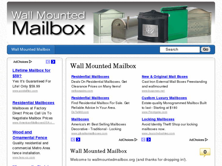 www.wallmountedmailbox.org