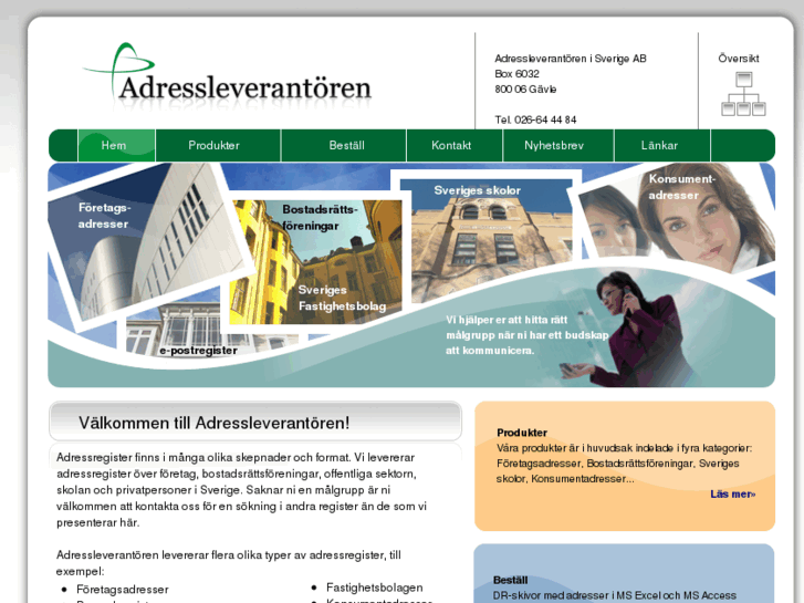 www.adressleverantoren.se