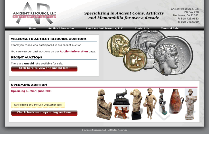 www.ancientresourceauctions.com