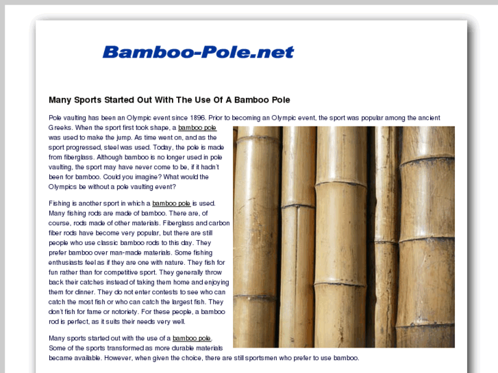 www.bamboo-pole.net